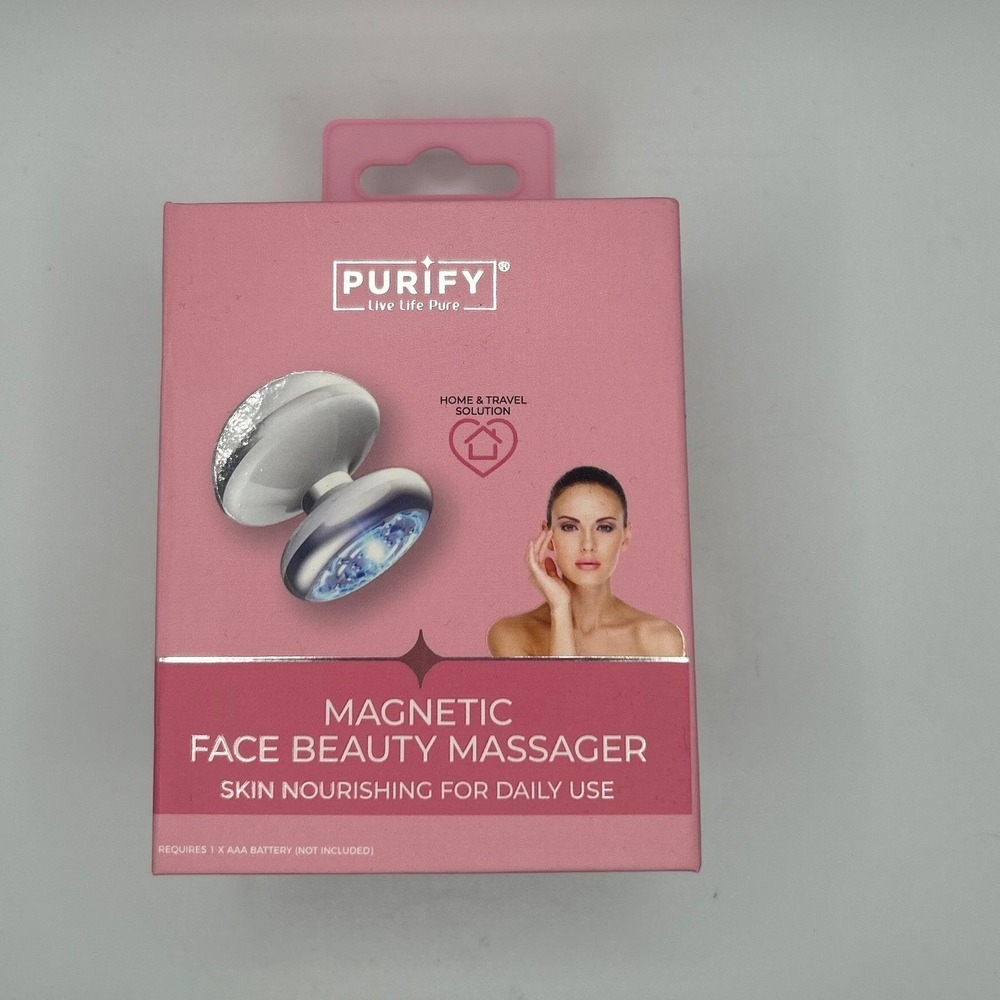 Purify Magnetic Face Beauty Massager Electric Pulse Skin Tightening#942